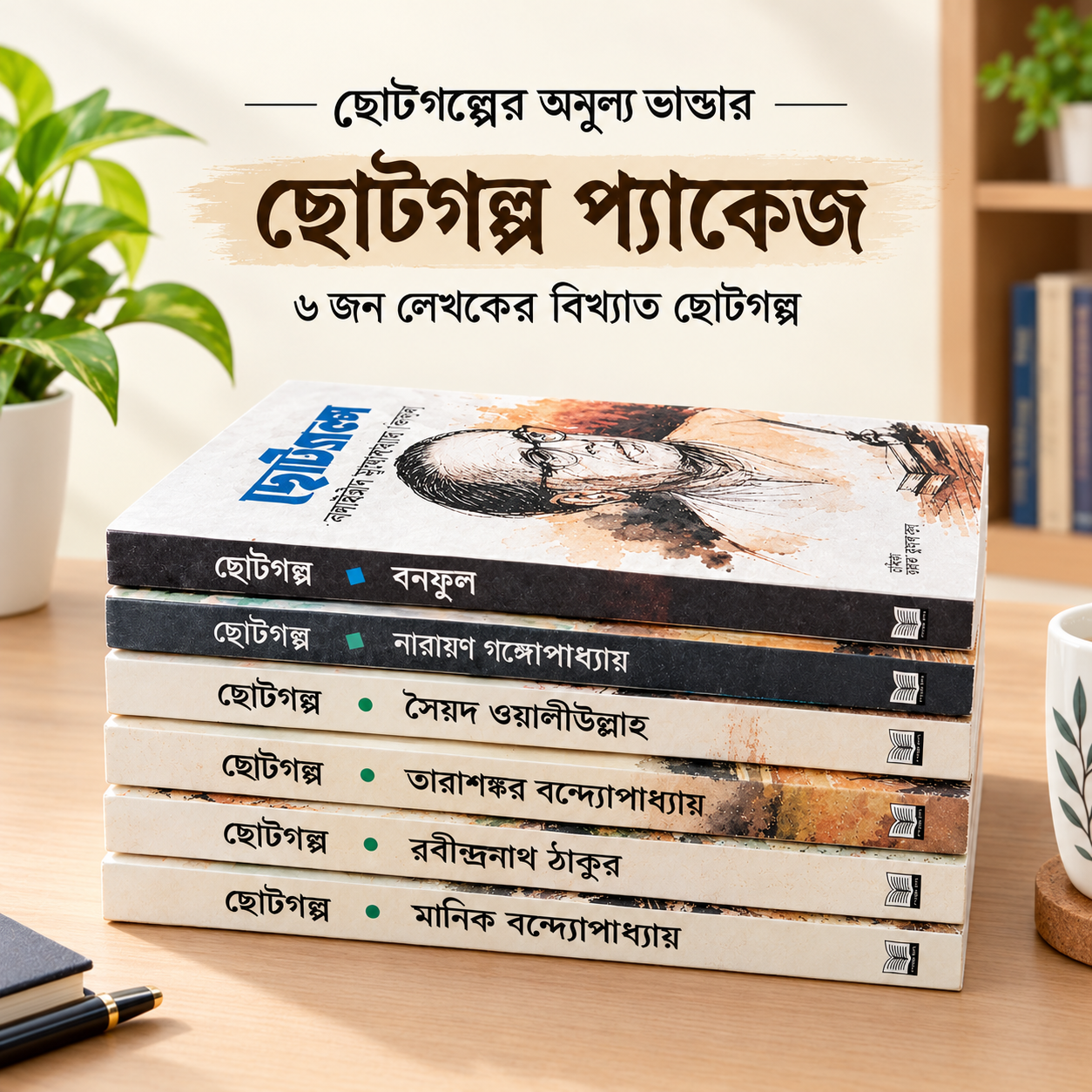 বিখ্যাত ৬ টি  ছোটগল্পের সমাহার!