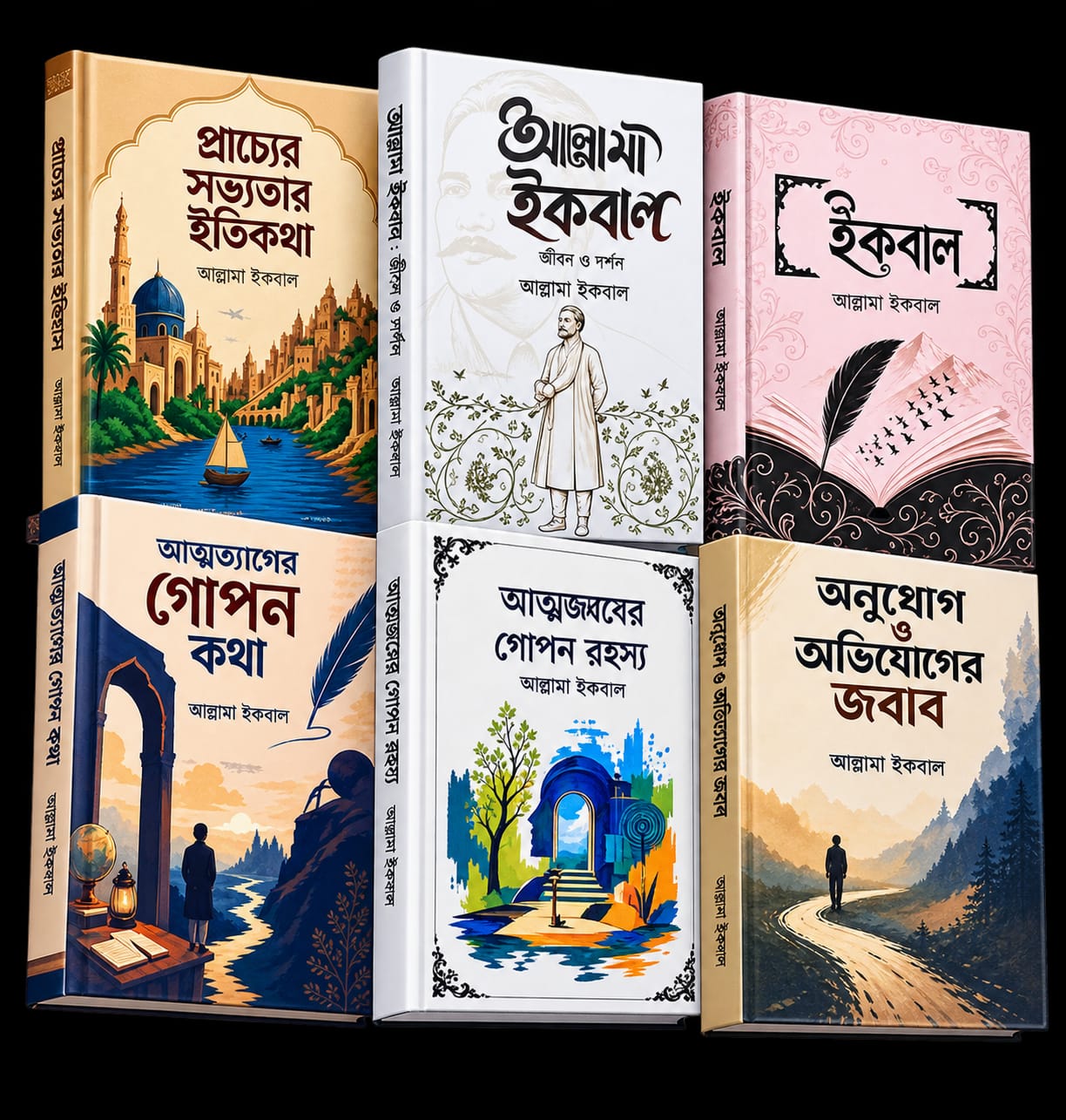 আল্লামা ইকবাল ৬ টা বই এর কম্বো !