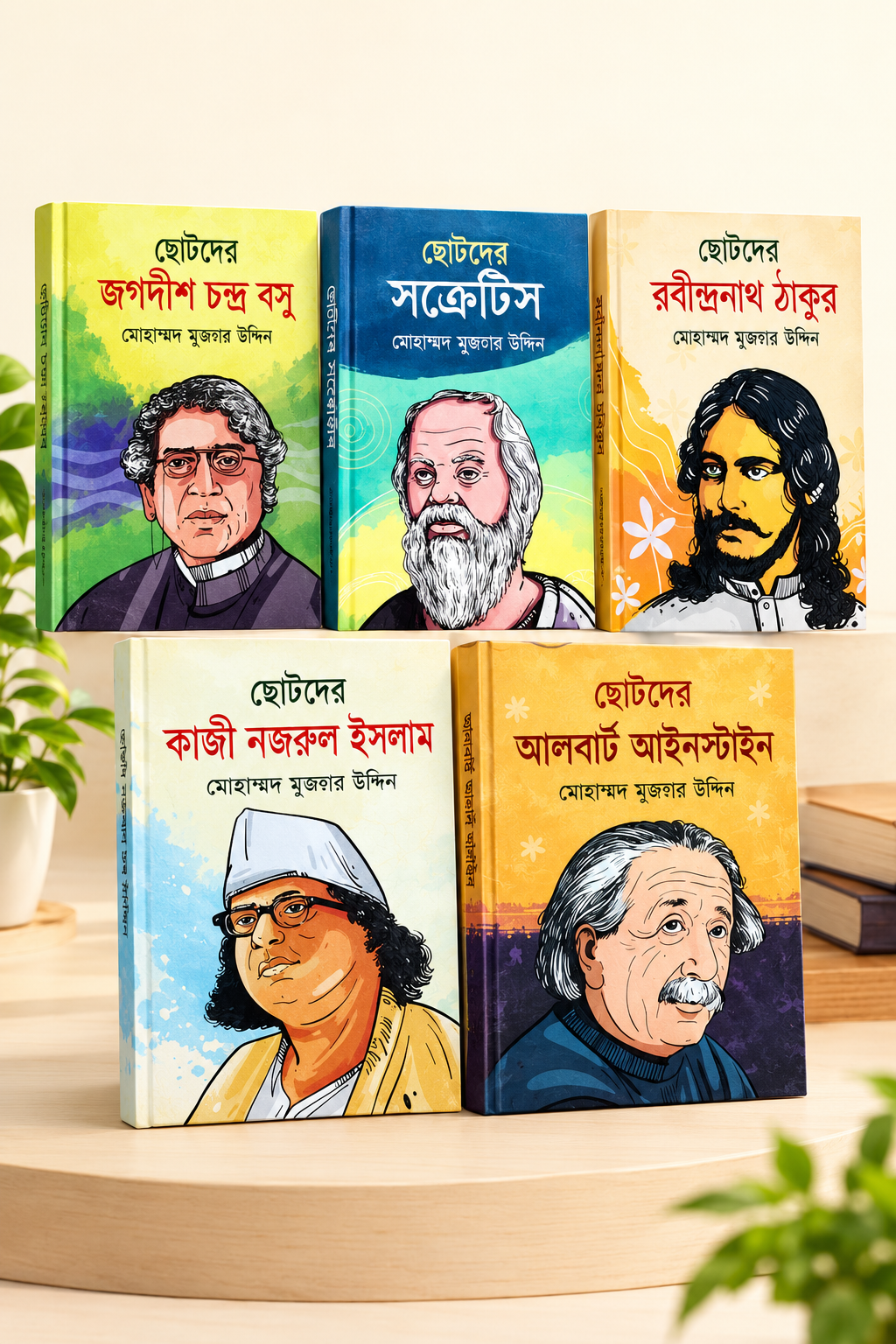 ( ছোটদের ৫ মহান ব্যক্তিত্বের ) অনুপ্রেরণামূলক জীবনী কম্বো! ✨