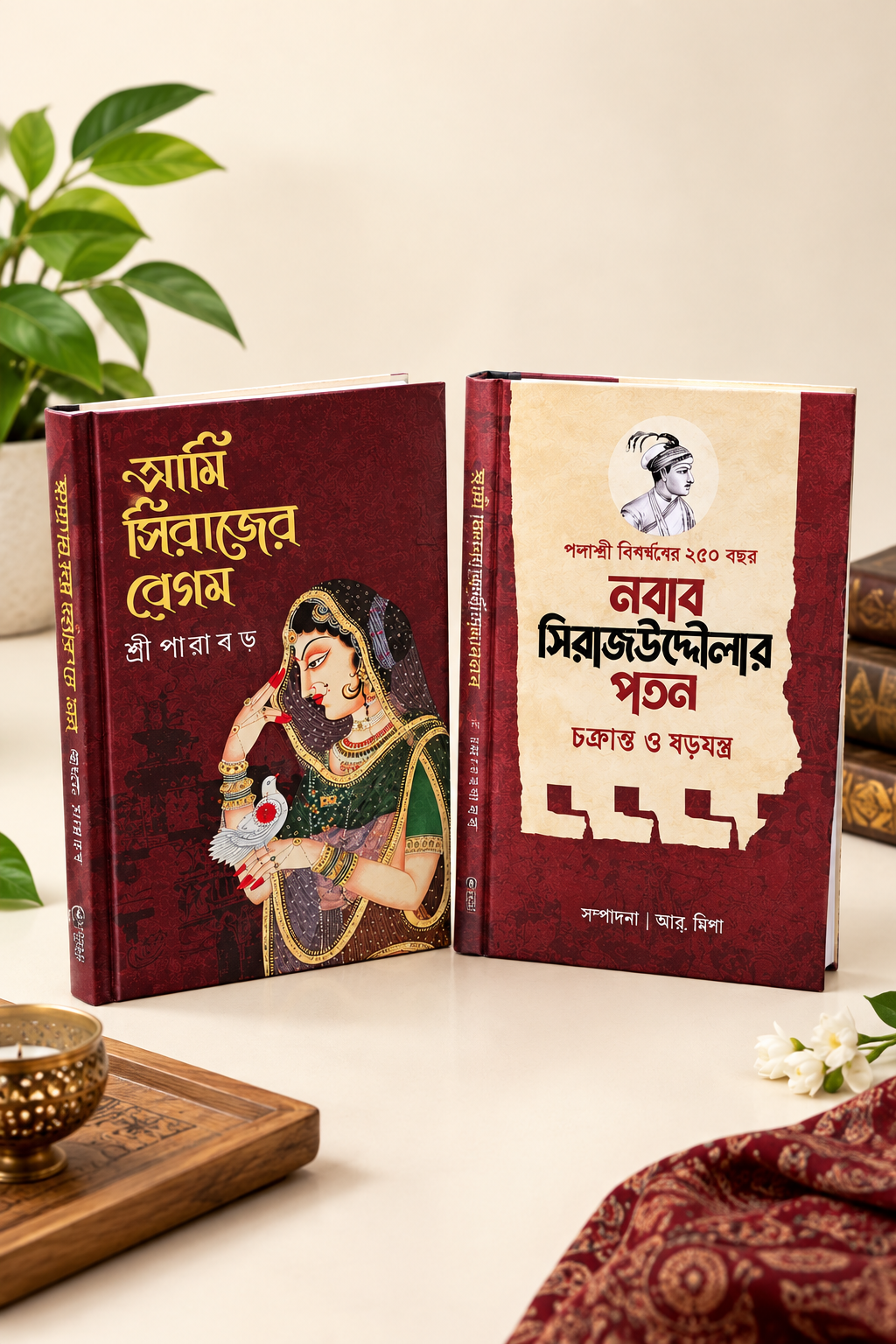 নবাব সিরাজউদ্দৌলা  এর পতন / আমি সিরাজের বেগম! ( বেস্টসেলিং ২ টা কম্বো)