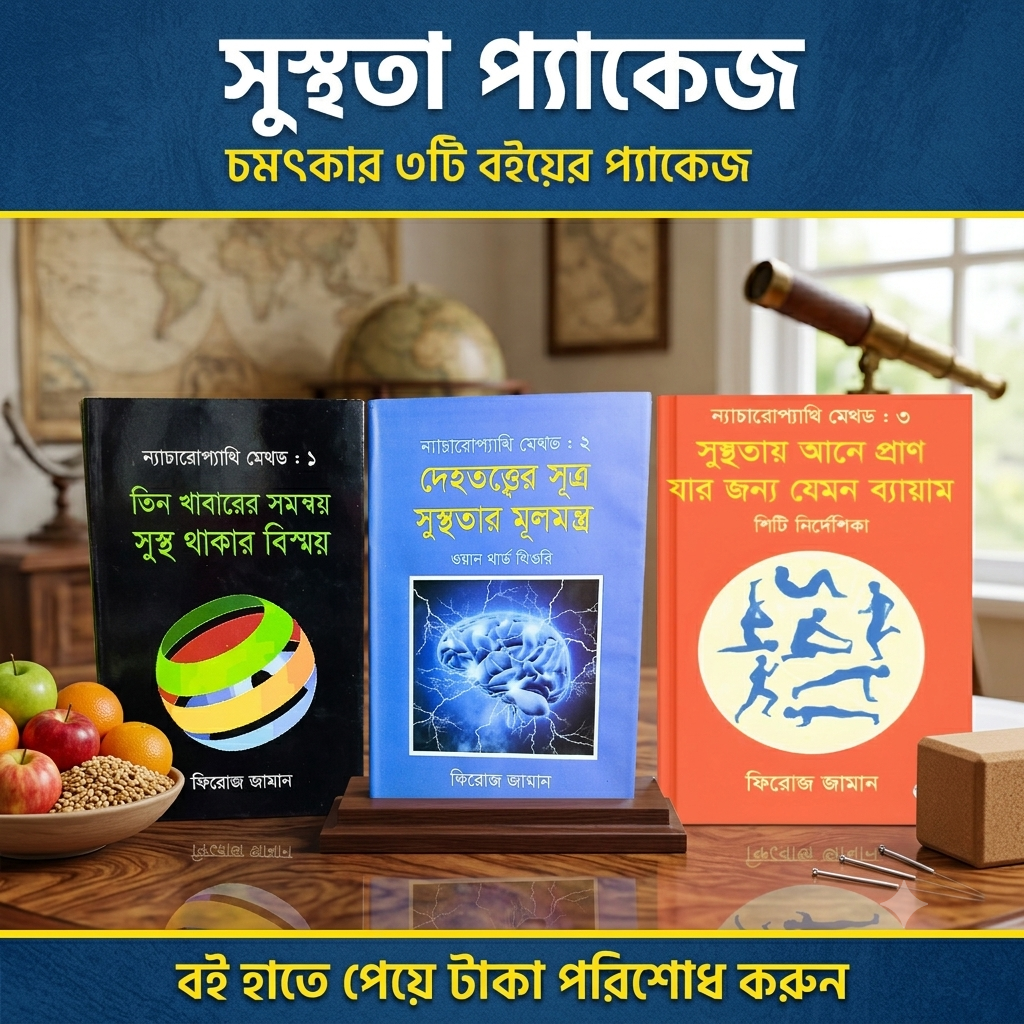 ন্যাচারোপ্যাথি ৩টি  বেস্টসেলিং কম্বো!