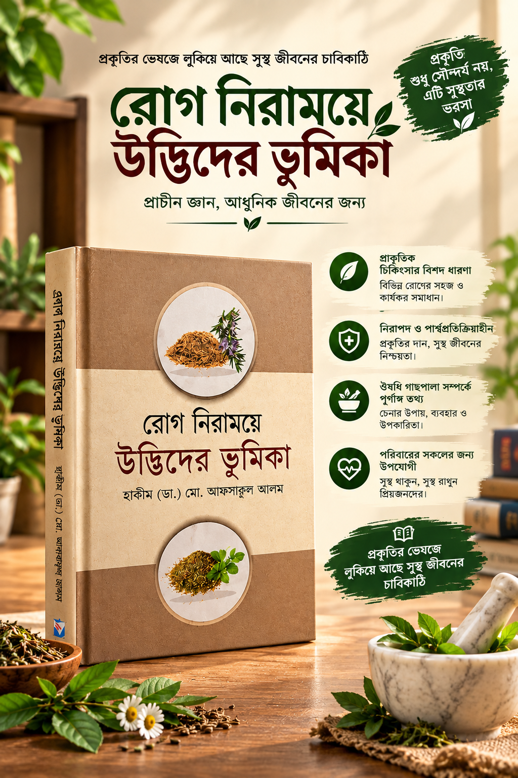 রোগ নিরাময়ে উদ্ভিদের ভূমিকা 🌿(বেস্ট সেলিং বই!)